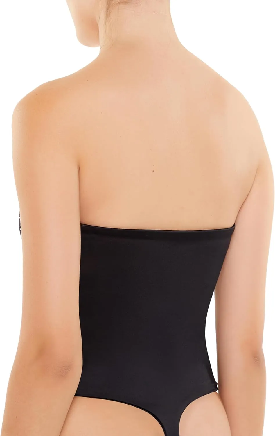 Forever 21 womens Contour Sculpt Rhinestone Tube Bodysuit