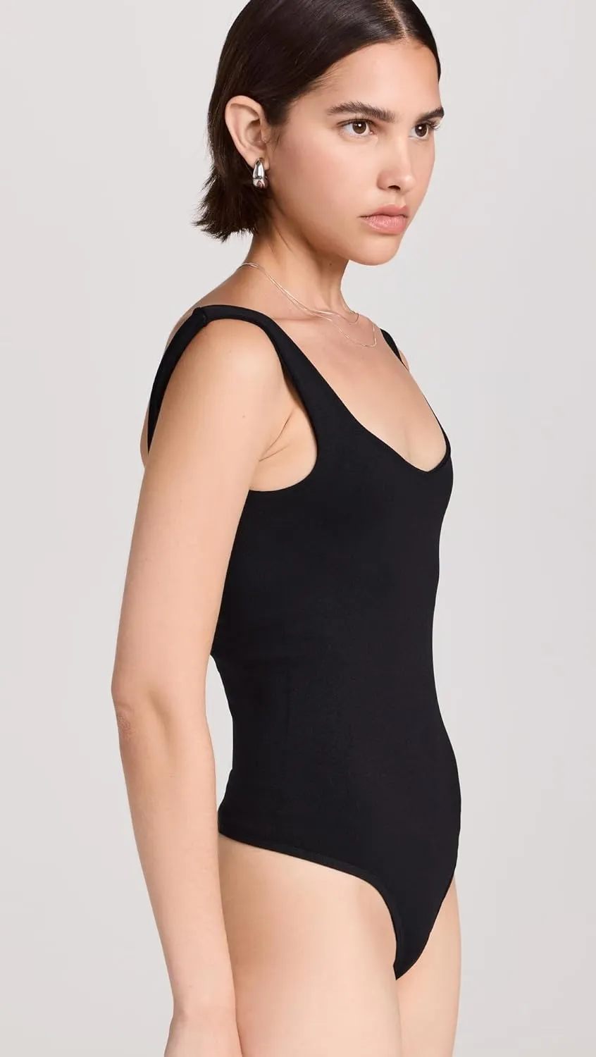 Free People Women's Clean Lines Thong Bodysuit