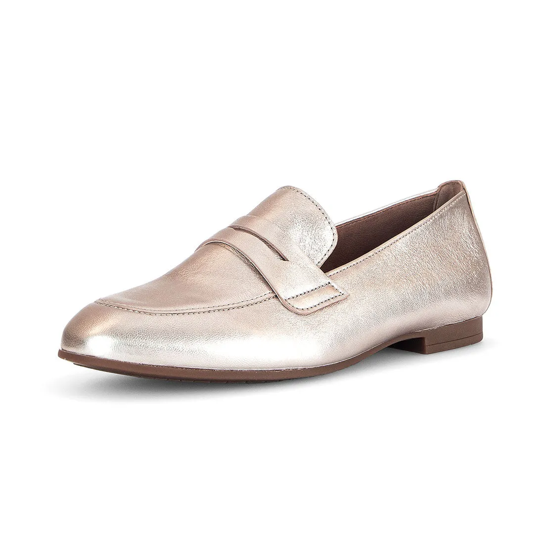 GABOR Guld skind loafer