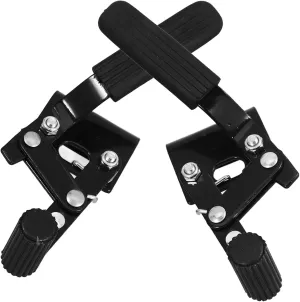 Gatuida Wheelchair Brake Lock Antirollback Antislip Wheelchair Replacement Parts Stable Dual Clamp Design for Enhanced Safety Stability During Use