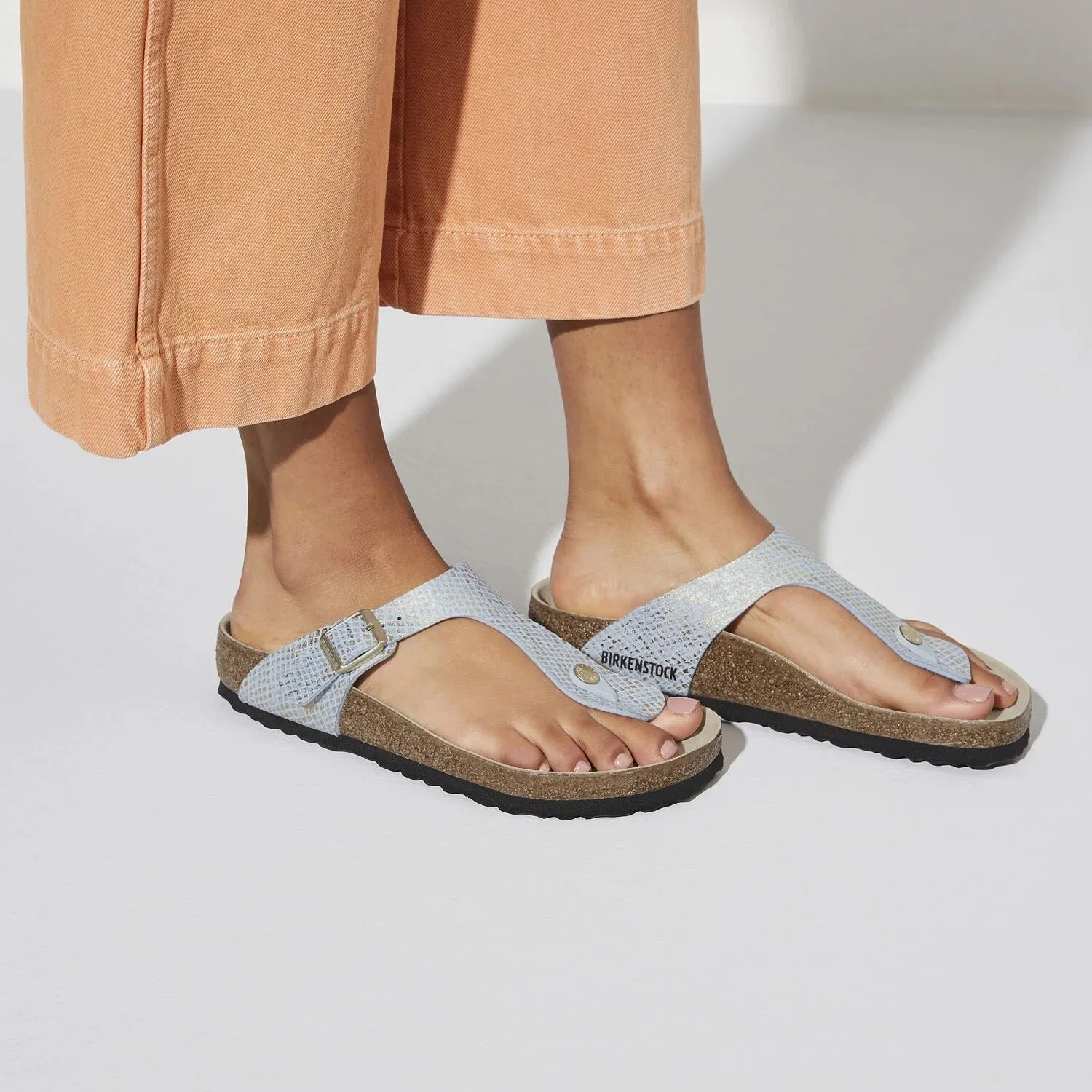 'Gizeh BS' women's sandal - blue