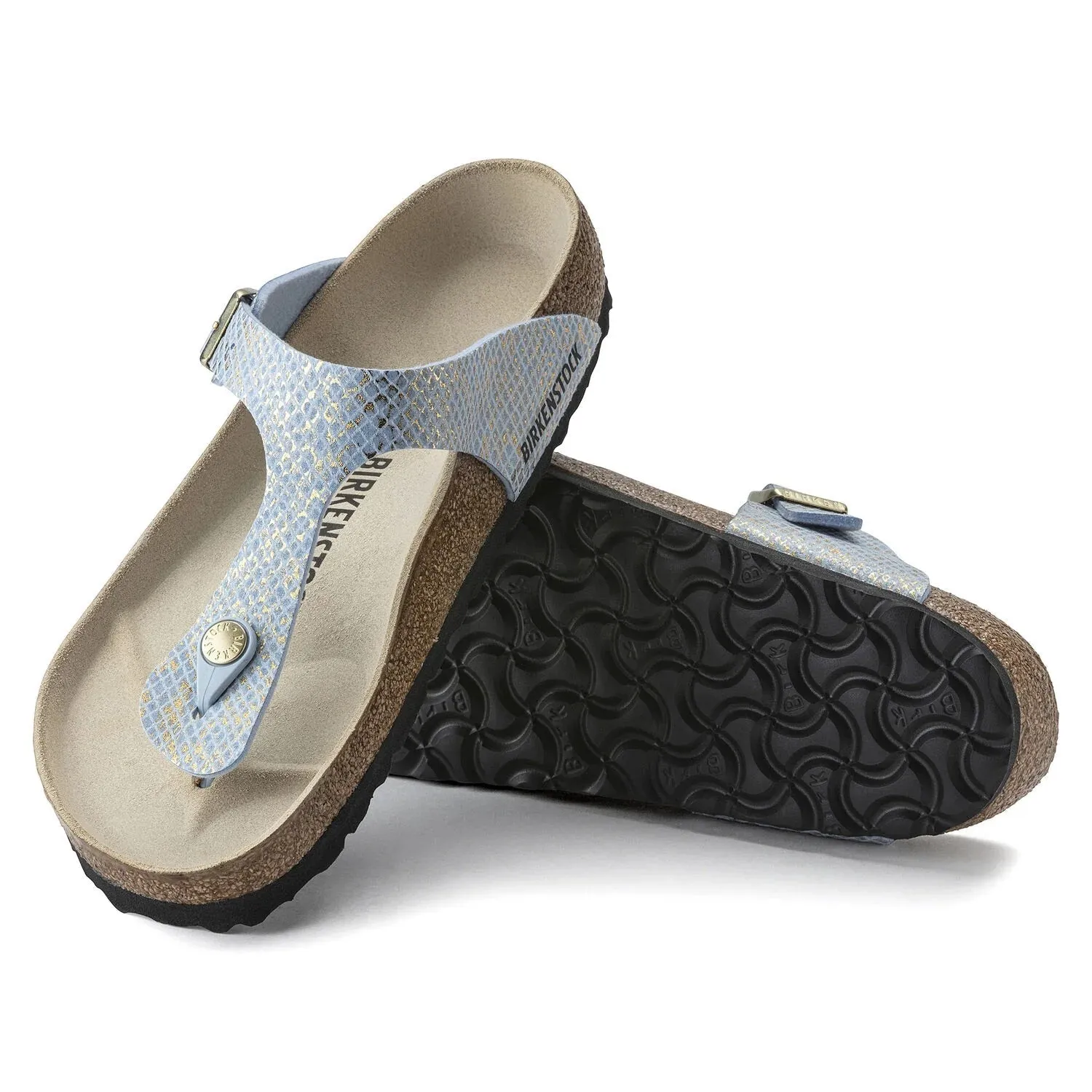 'Gizeh BS' women's sandal - blue