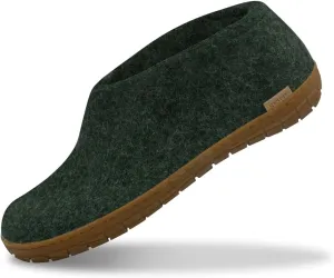 Glerups 100% Gotland Sheep Wool Shoe Slipper with rubber sole - Unisex