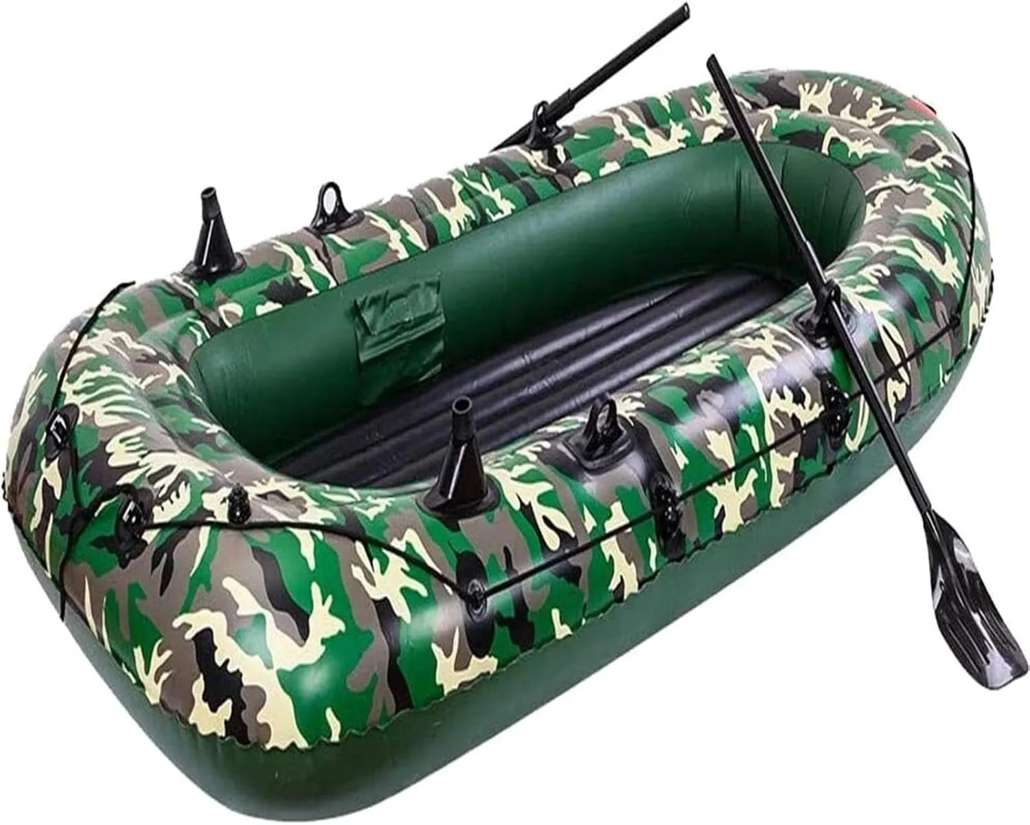 Green Outdoor Water Sports Kayak Outdoor Play Rubber Boat Kayak Inflatable Kayak Plastic Boat Kayak