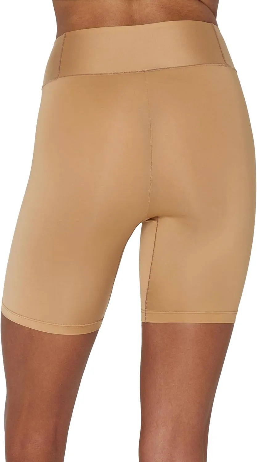 Hanes Women's Moves Underwear, Anti-Chafe Slip Shorts, Microfiber Slip Shorts for Women, 2-Pack