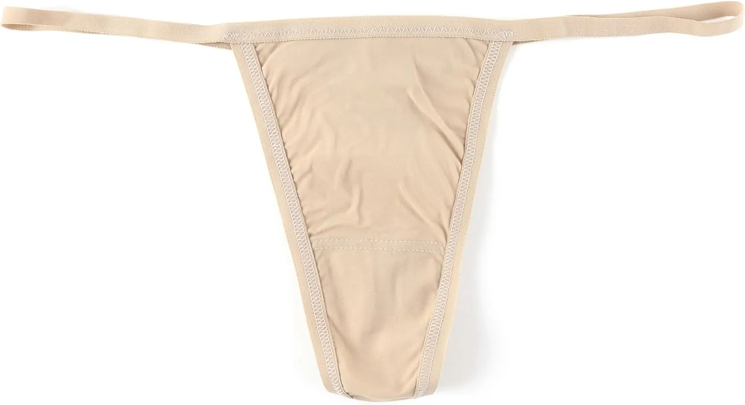 hanky panky - BreatheSoft G String Thong for Women | Cotton Lingerie, Smooth Seamless Underwear | One Size | 3 multi pack