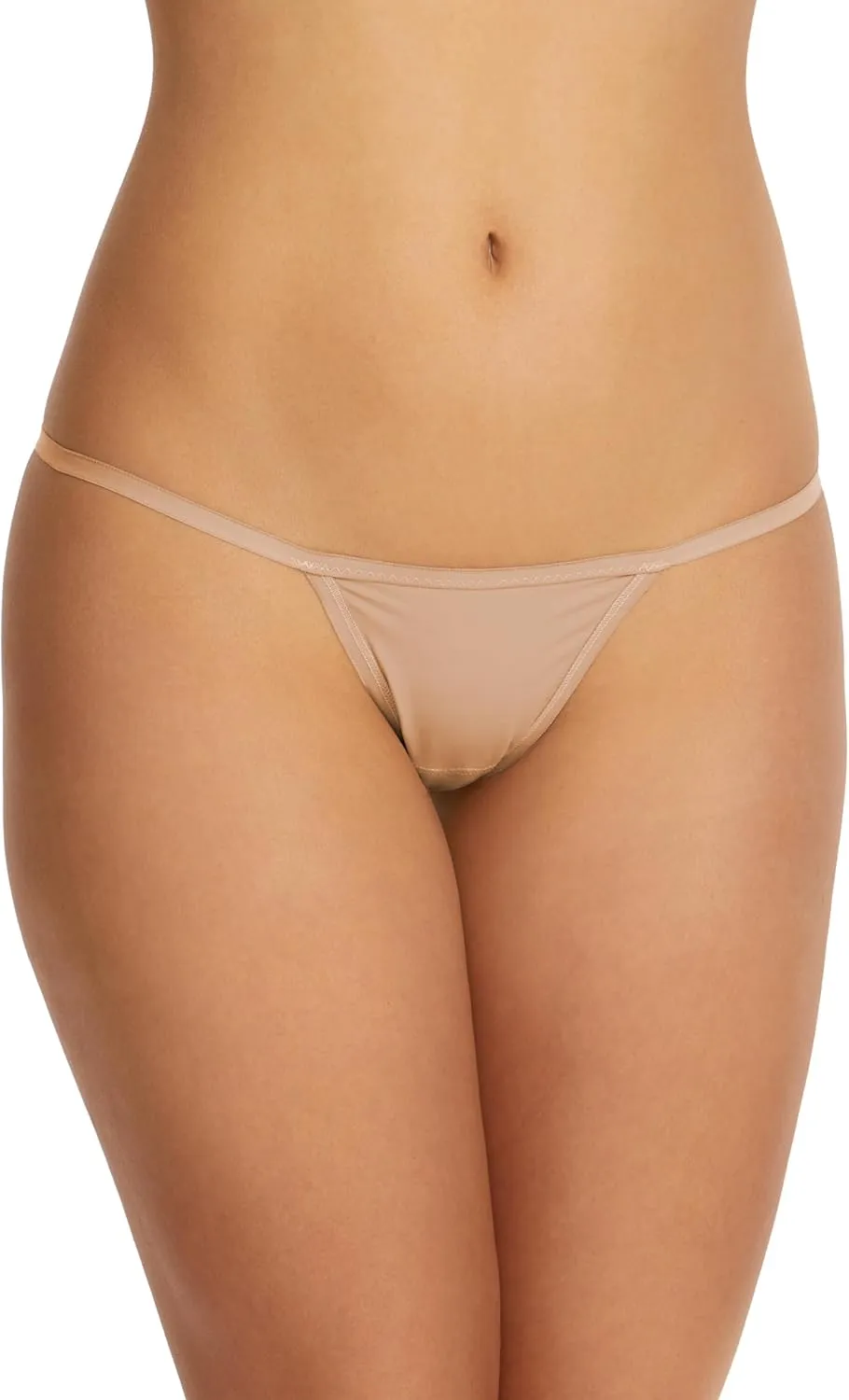 hanky panky - BreatheSoft G String Thong for Women | Cotton Lingerie, Smooth Seamless Underwear | One Size | 3 multi pack
