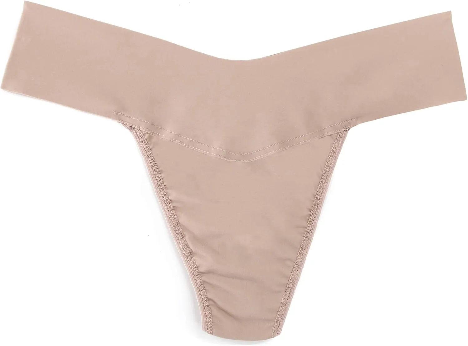 hanky panky - BreatheSoft Natural Rise Thongs for Women | Comfortable Everyday Lingerie Panties | Sizes (XS-XL) | 3 pack