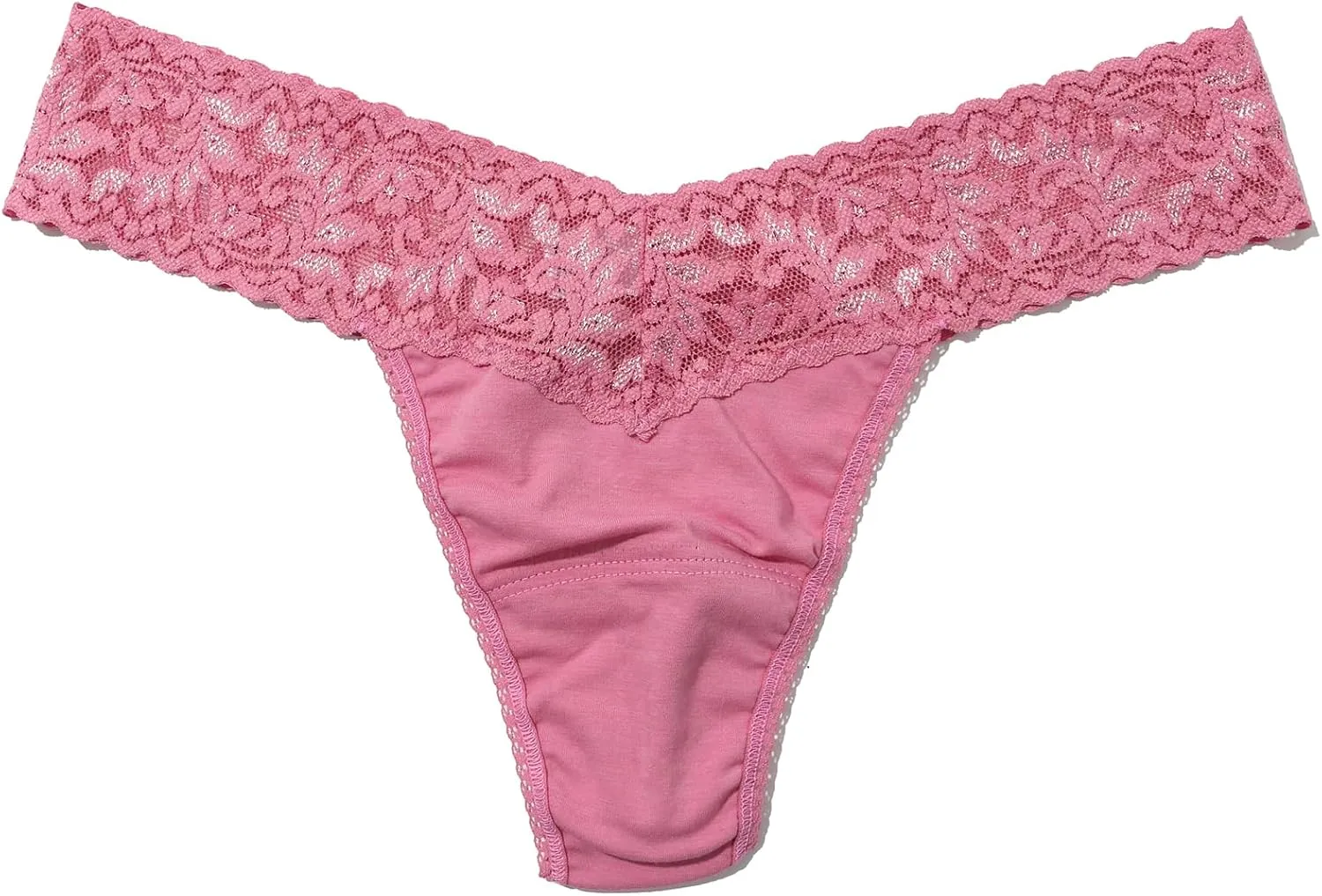 hanky panky, Supima Cotton Low Rise Thong, One Size (2-12)