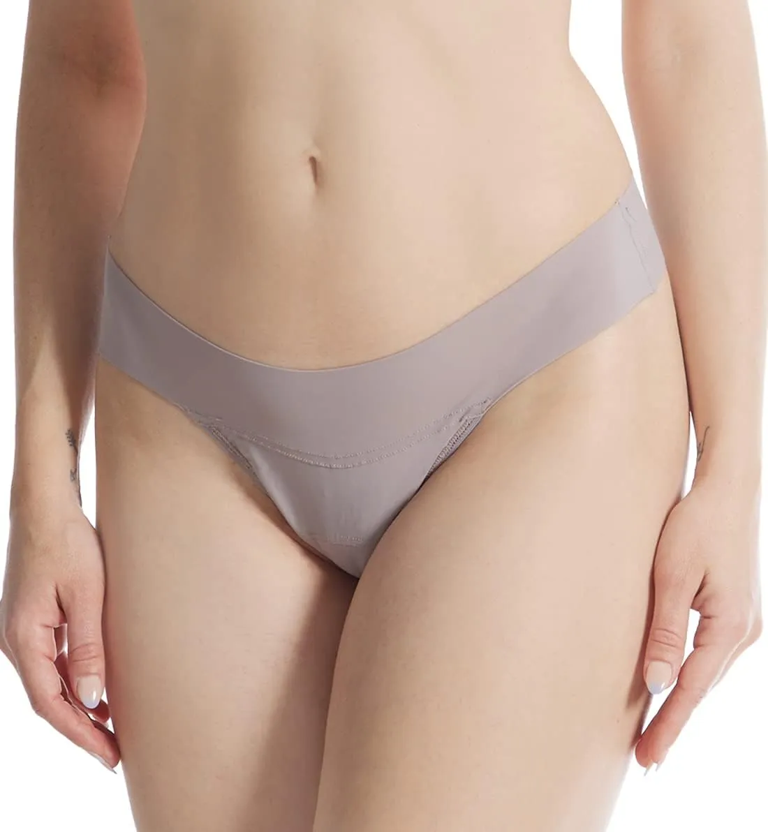 hanky panky Women's Breathe Natural Rise Thong