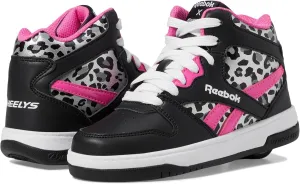 HEELYS Girl's Reebok Bb4500 Mid (Little Big Kid/Adult) Wheeled Heel Shoe