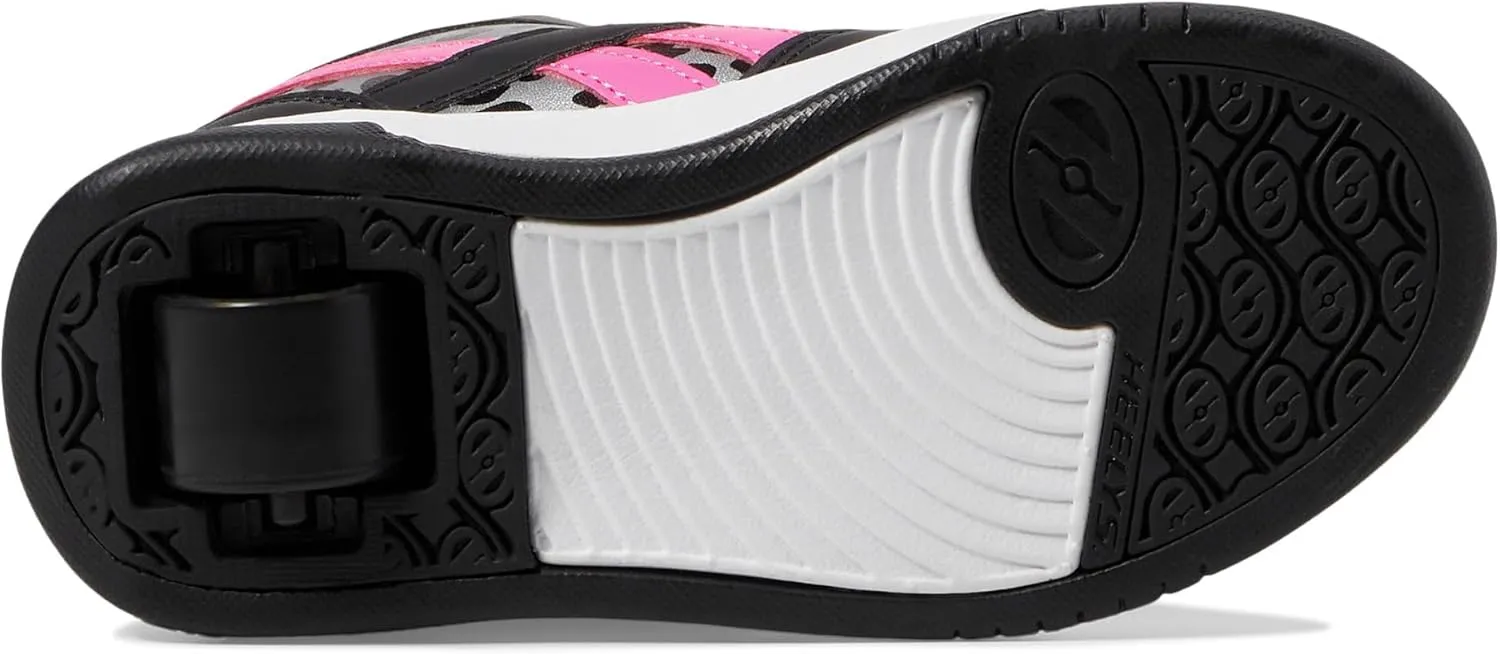 HEELYS Girl's Reebok Bb4500 Mid (Little Big Kid/Adult) Wheeled Heel Shoe