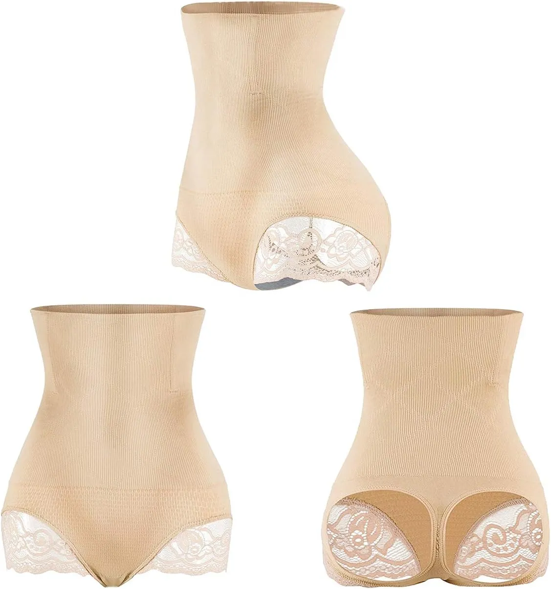 Hioffer 328 Women Waist Cincher Girdle Tummy Slimmer Sexy Thong Panty Shapewear