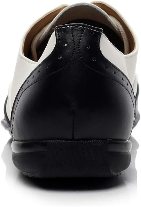HIPPOSEUS Men's Latin Ballroom Dance Shoes Rubber Sole Wedding Party Dance Pums,Model 9015