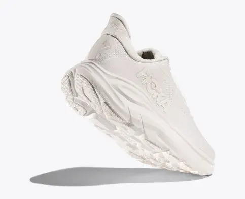 Hoka Clifton 10 (White/White) - Women's
