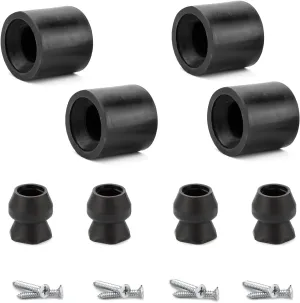 Horse Trailer Accessories and Parts Replacement for Trailer Door Holder Kit Horse Trailer Window Bumper Fits for Most RV Trailer, Set of 4.