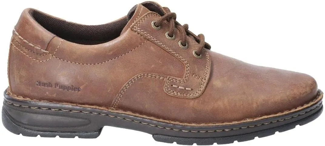 Hush Puppies Outlaw II Mens Black Lace Up Shoe