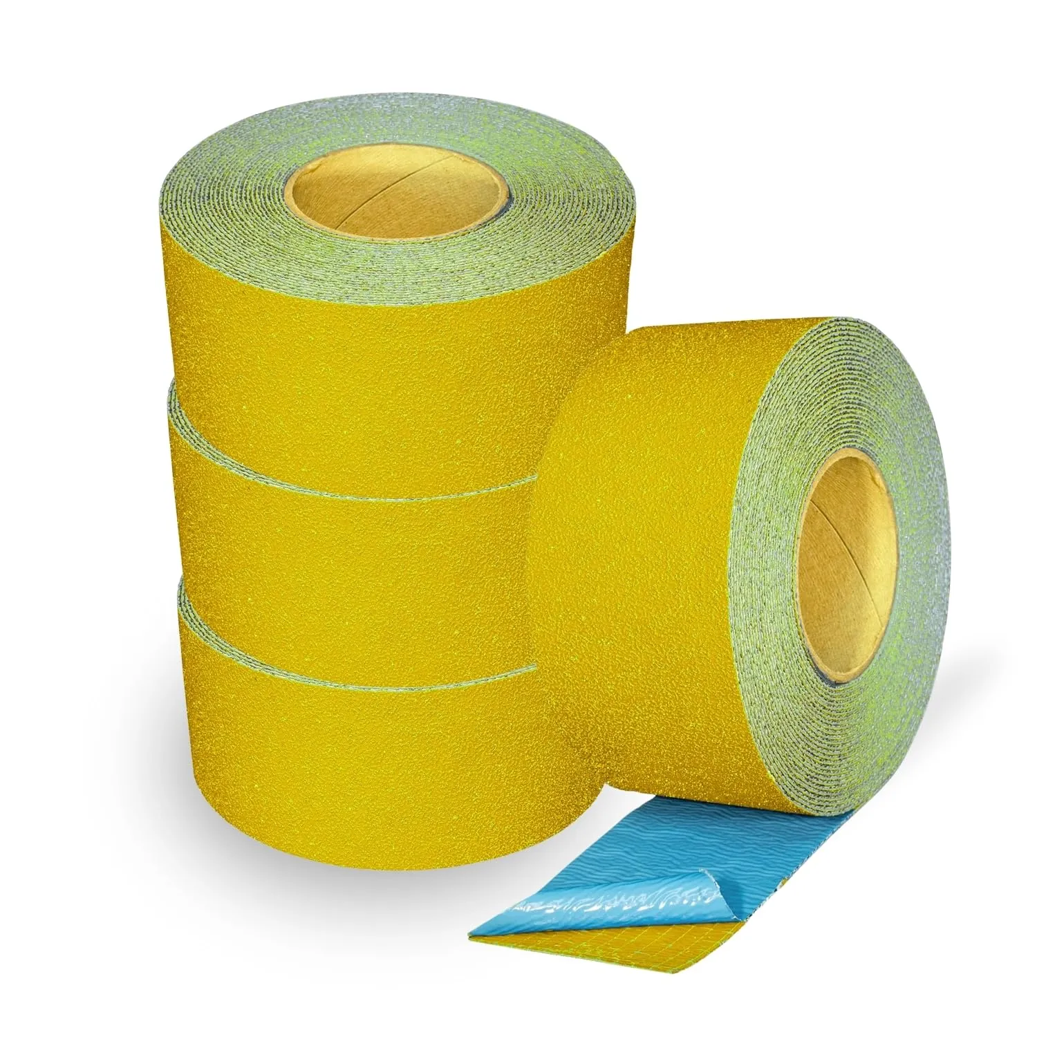 ifloortape DuraMark RPT-750 Yellow Reflective Pavement Marking Tape – Bast Certified Slip Resistant Premium Durability Outdoor Heavy-Duty Rubber Base (3 Inches x 18 Feet)