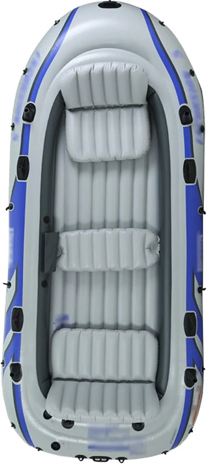 Inflatable Kayak, Drifter Fishing Boat Scenic Kayak Thicken 5 People Inflatable Boat Rubber Boat