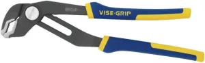 IRWIN VISE-GRIP Pliers, V-Jaw, 10-Inch, Press & Slide Button, Anti-Pinch, Anti-Slip (2078110)