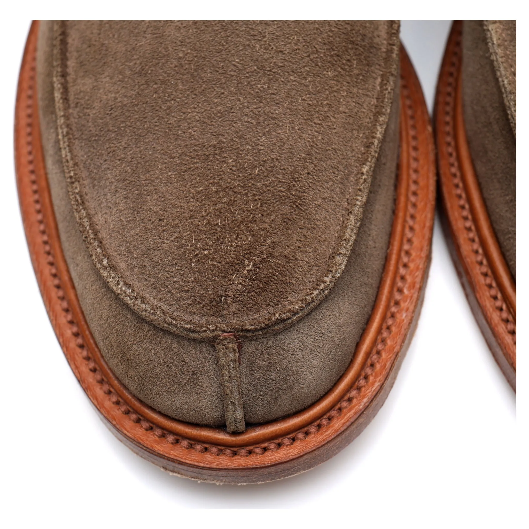 'James' Stone Suede Loafers UK 7.5