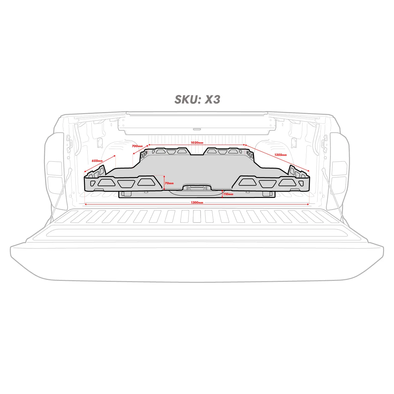 Jeep Gladiator HSP Load Slide