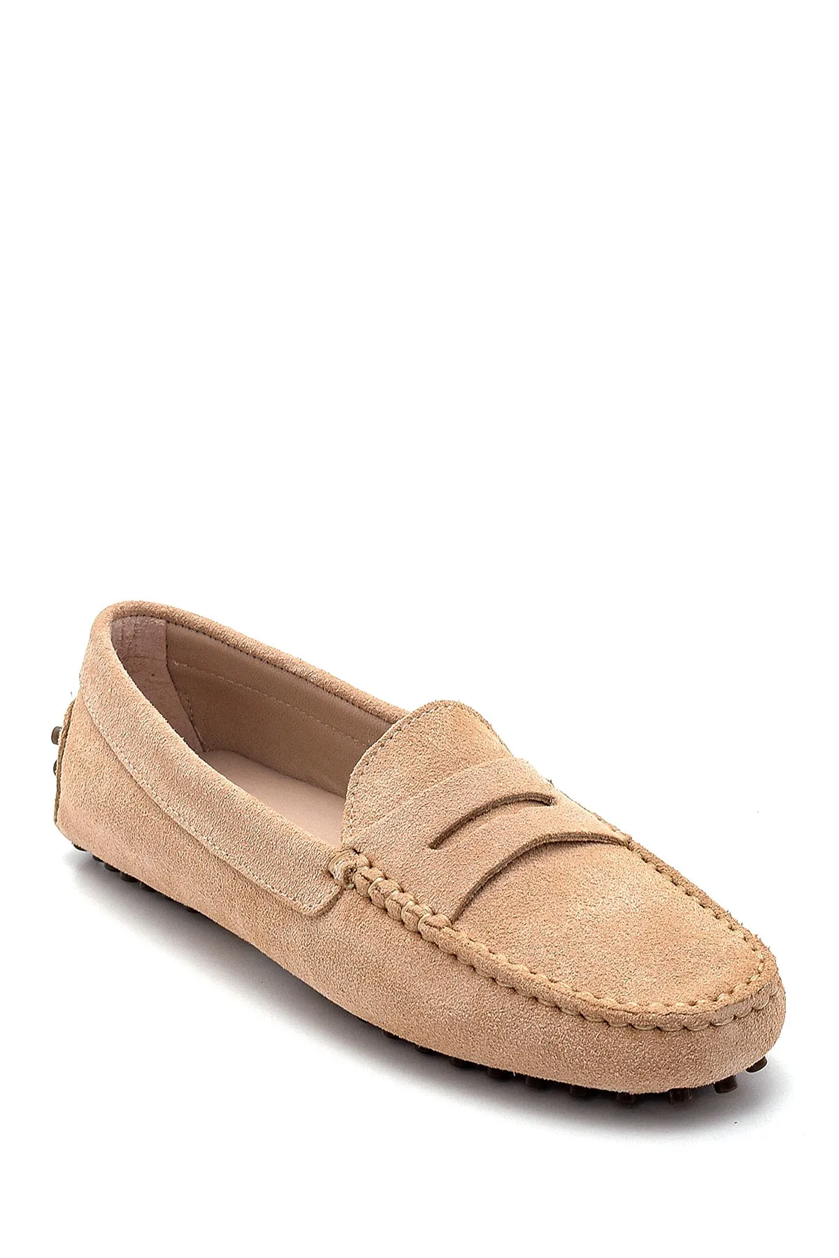 Kadın Süet Loafer