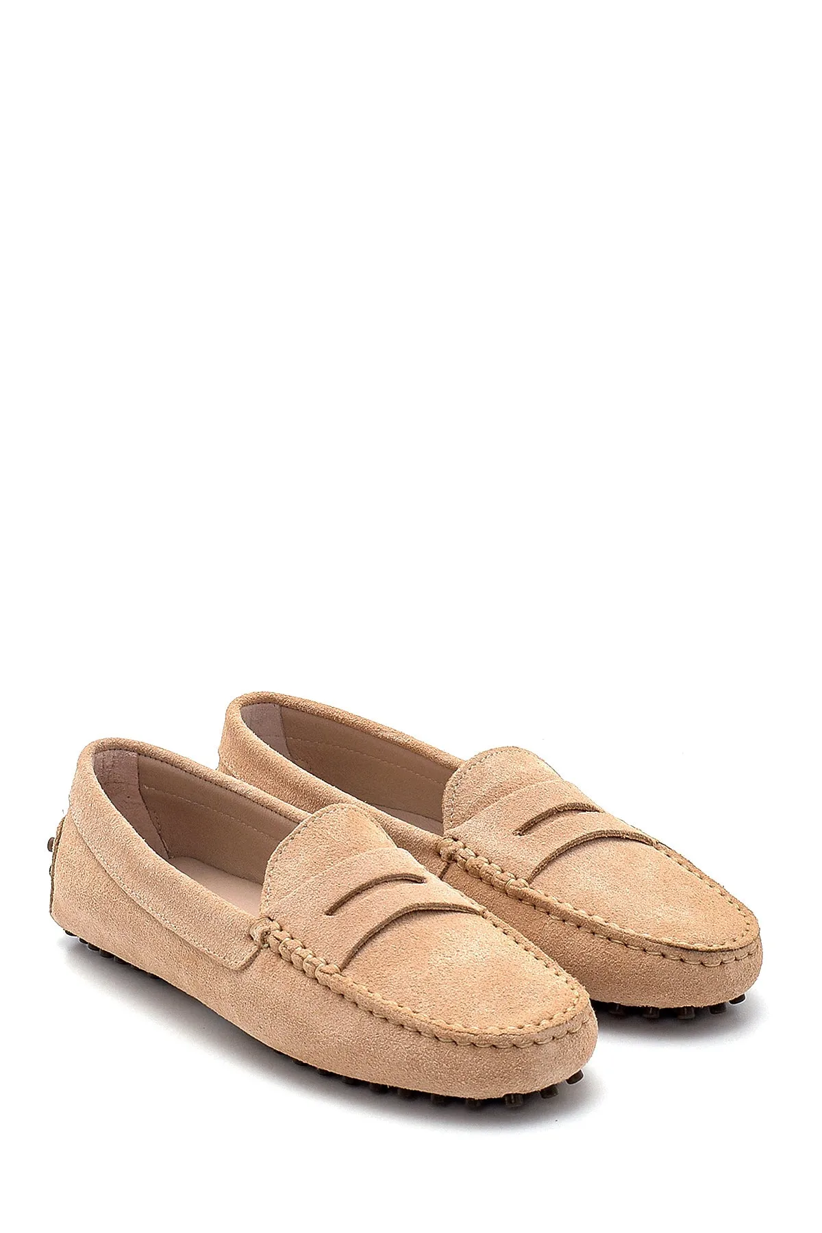Kadın Süet Loafer