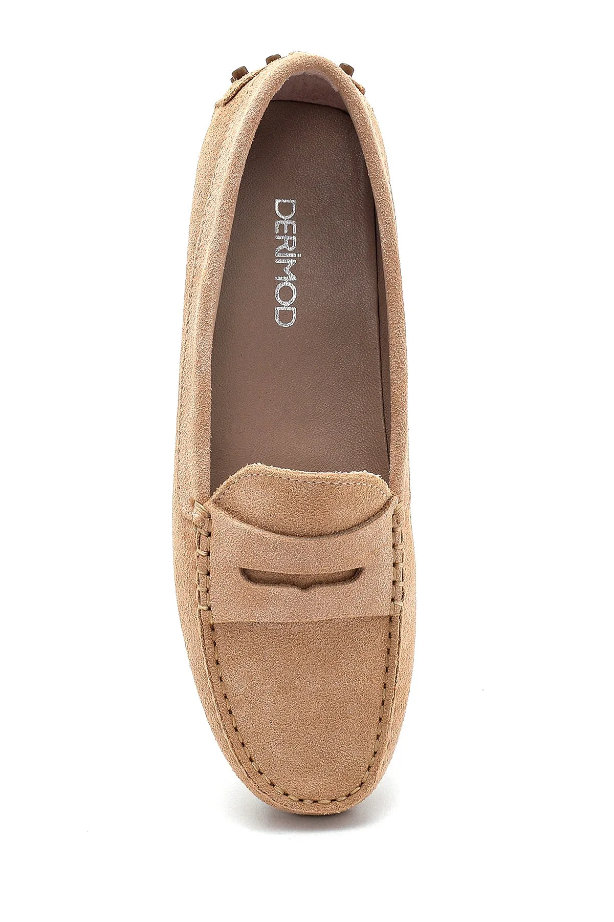 Kadın Süet Loafer