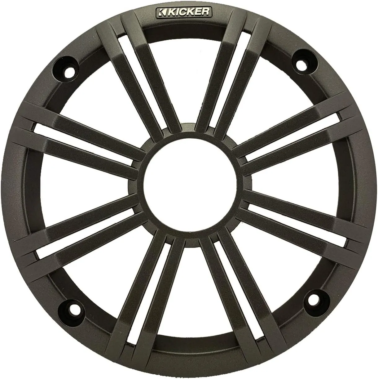KICKER 6.5" Charcoal LED Marine Speakers (Qty 4) 2 Pairs of OEM Replacement Speakers