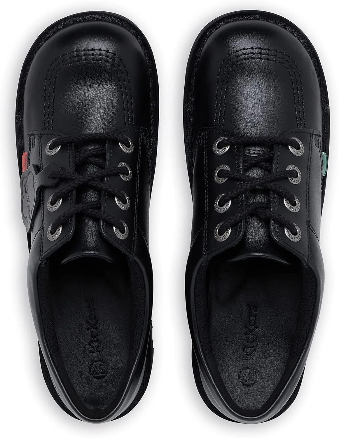 Kickers Women's Lace-Up Leather Shoes