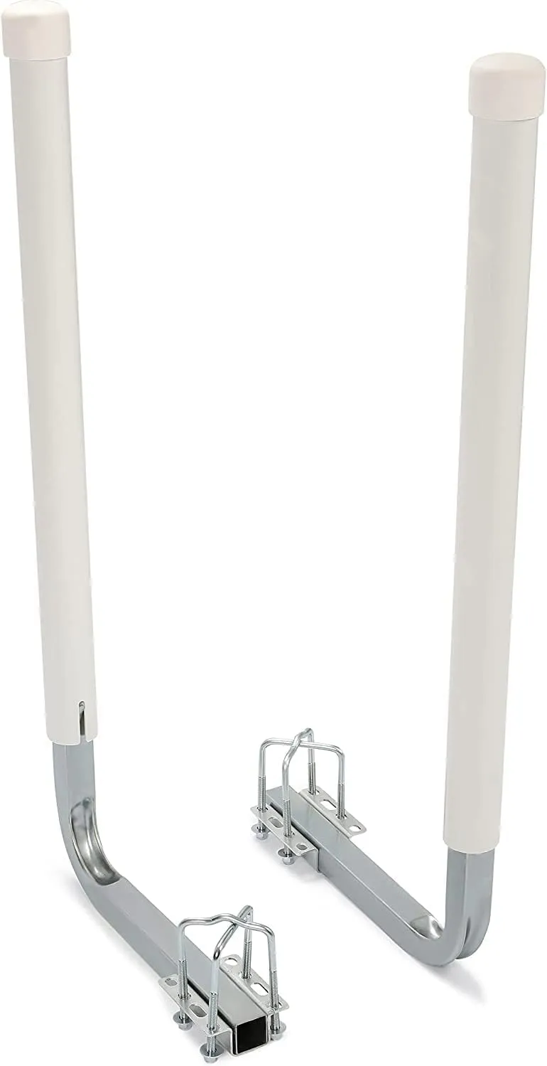 KUAFU Boat Trailer Guide Poles with PVC Pipes for Ski Boat Fishing Boat or Sailboat Trailer Compatible with Frames up to 3" w x 4-1/4" H