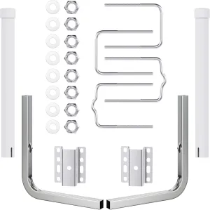 KUAFU Boat Trailer Guide Poles with PVC Pipes for Ski Boat Fishing Boat or Sailboat Trailer Compatible with Frames up to 3" w x 4-1/4" H