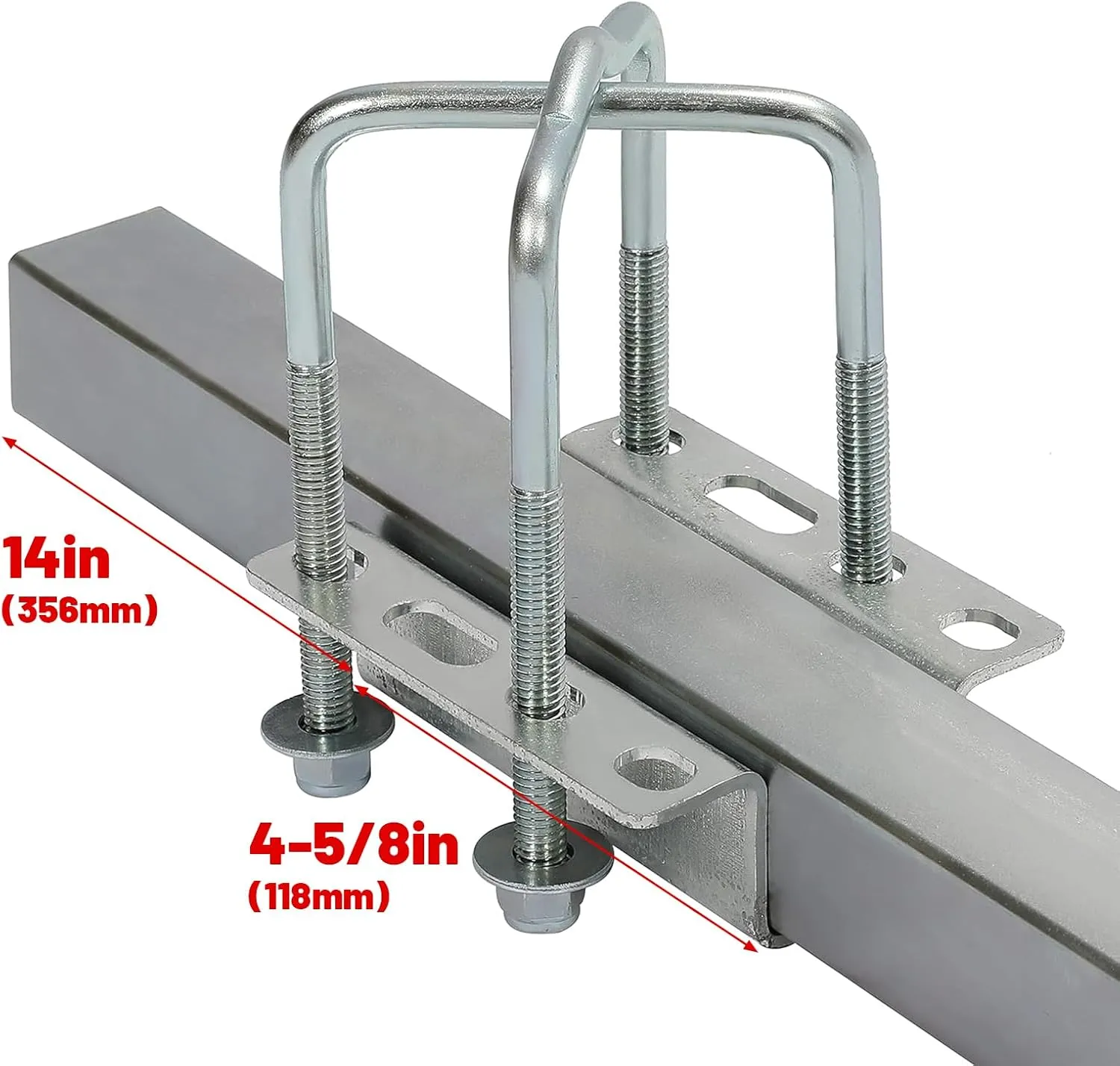 KUAFU Boat Trailer Guide Poles with PVC Pipes for Ski Boat Fishing Boat or Sailboat Trailer Compatible with Frames up to 3" w x 4-1/4" H