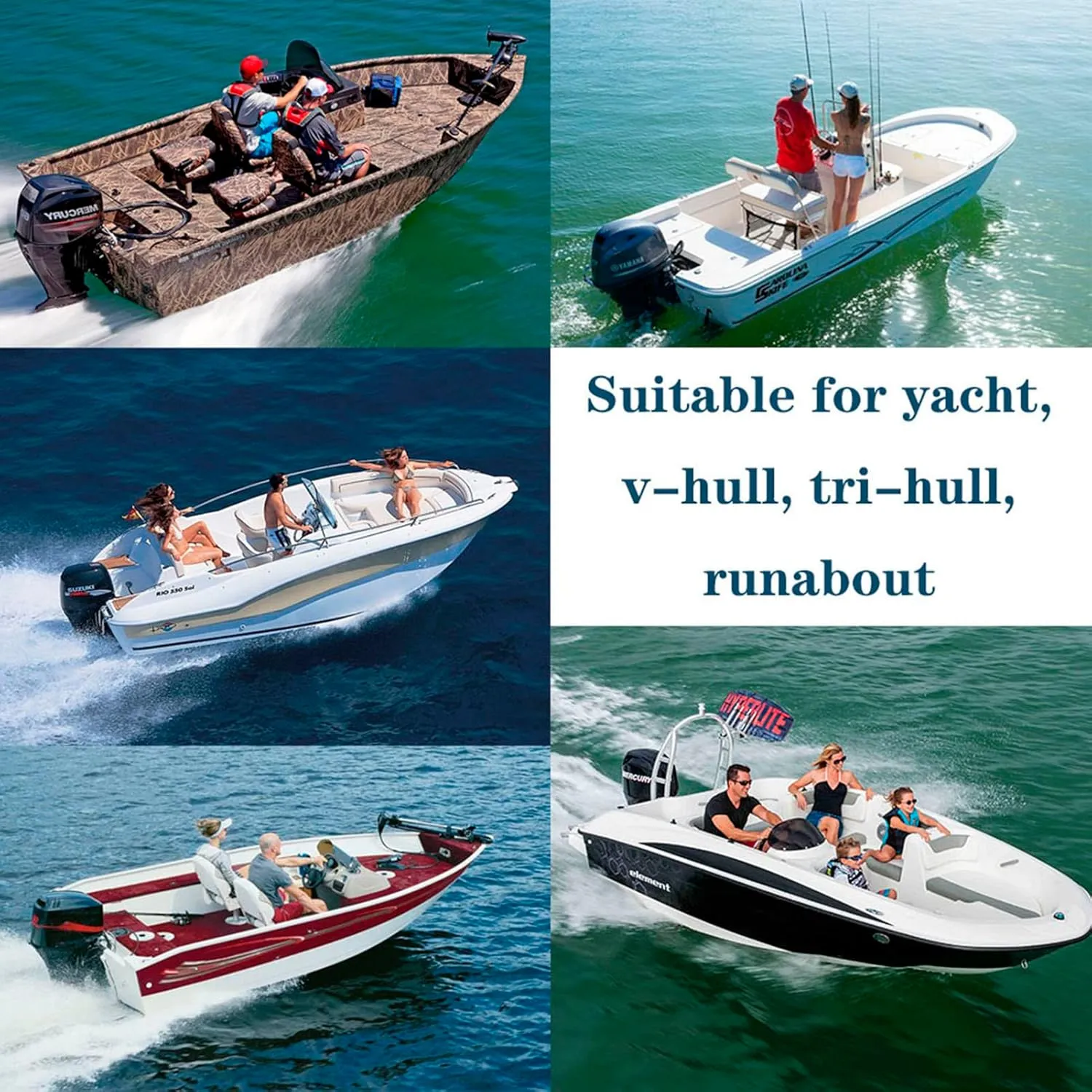 LDIW Heavy Duty Boat Cover 420D Oxford Fabric Waterproof UV Proof Personal Watercraft Covers Trailable V-Hull Tri-Hull Runabout Boat Cover, Green,25to27FT: 1008 * 590CM