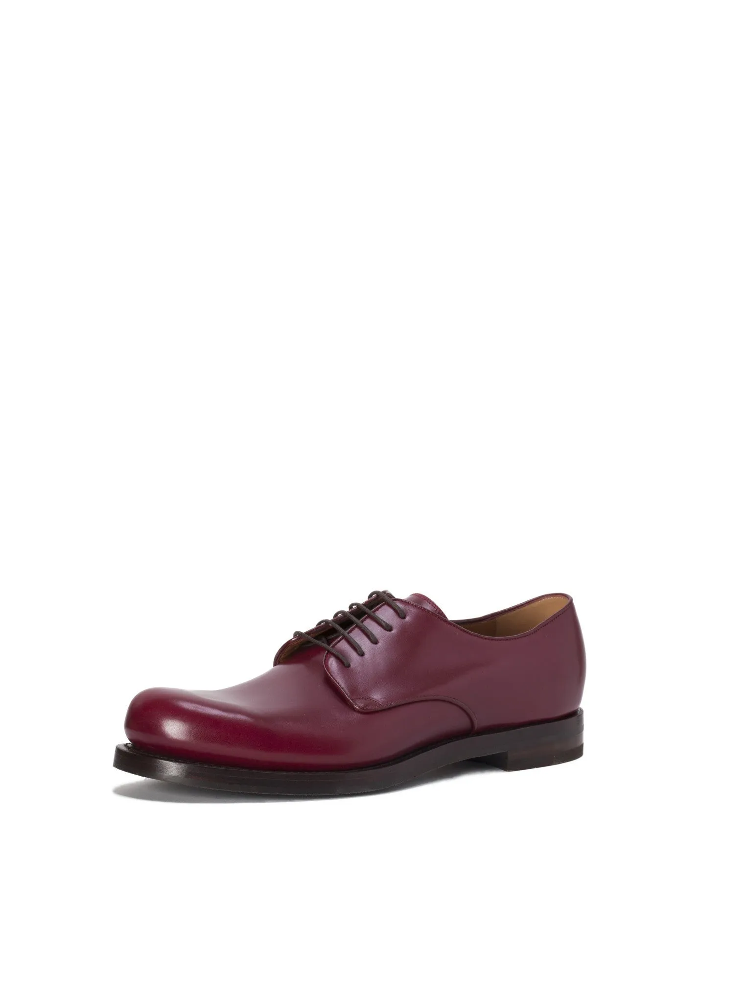 Leather Lace-Up Shoe