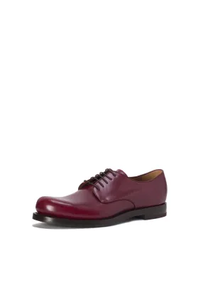 Leather Lace-Up Shoe