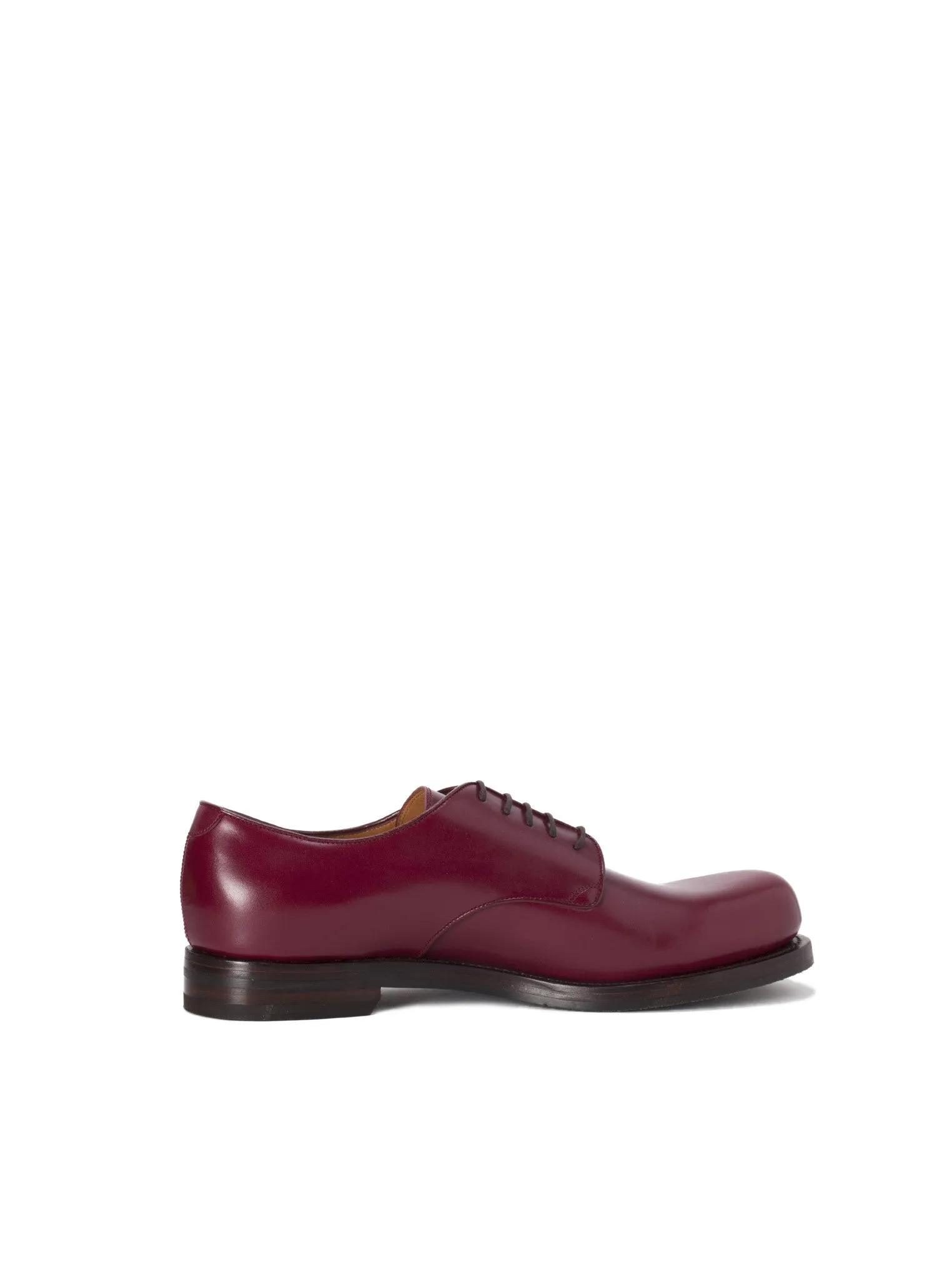 Leather Lace-Up Shoe