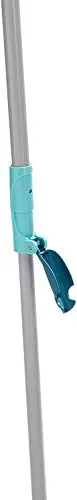 Leifheit Click System Telescopic Handle, 135 cm, Turquoise
