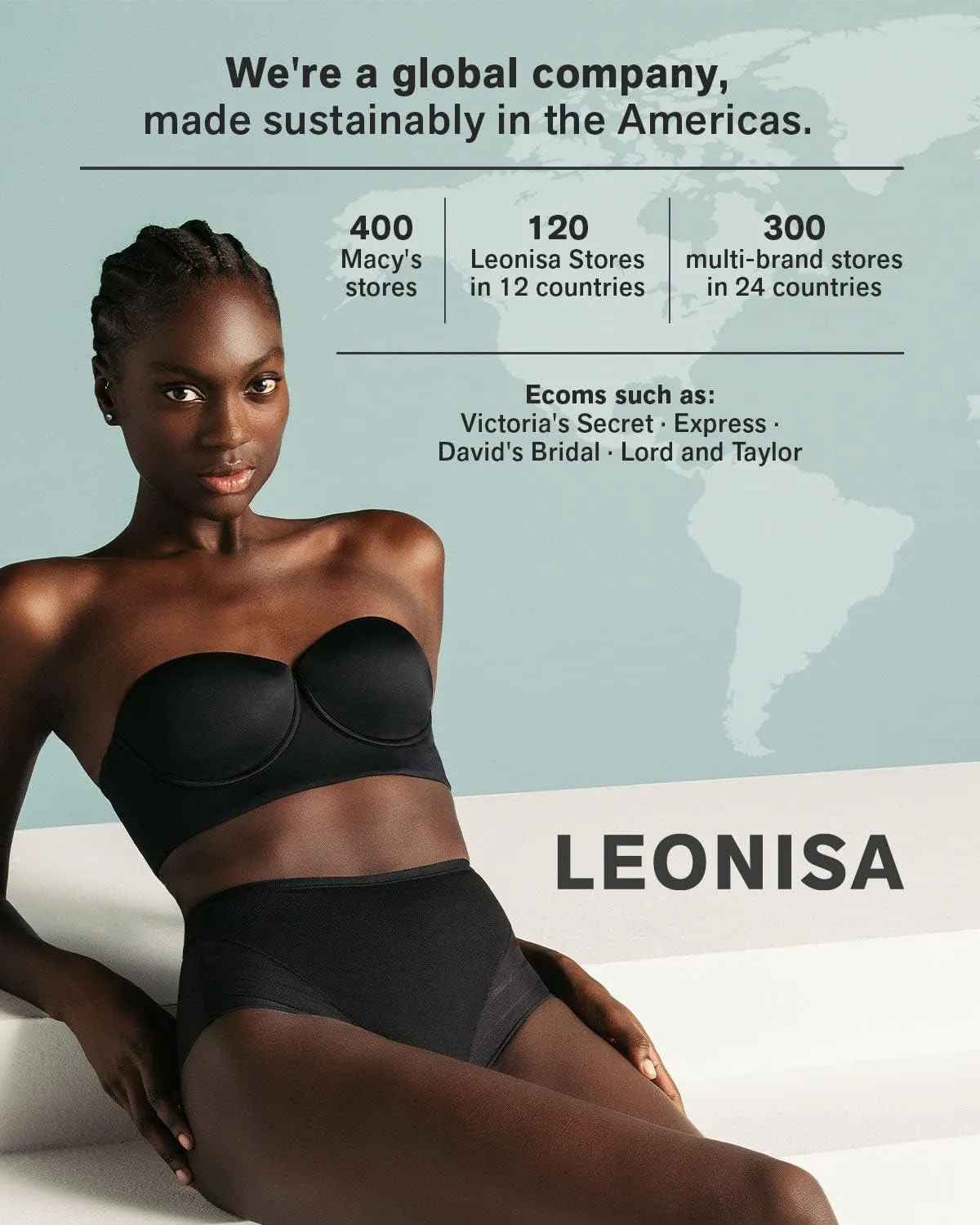 Leonisa High Waisted Shapewear Shorts for Women – Tummy Control Shaper Shorts, Invisible Butt Lifter Body Shaper