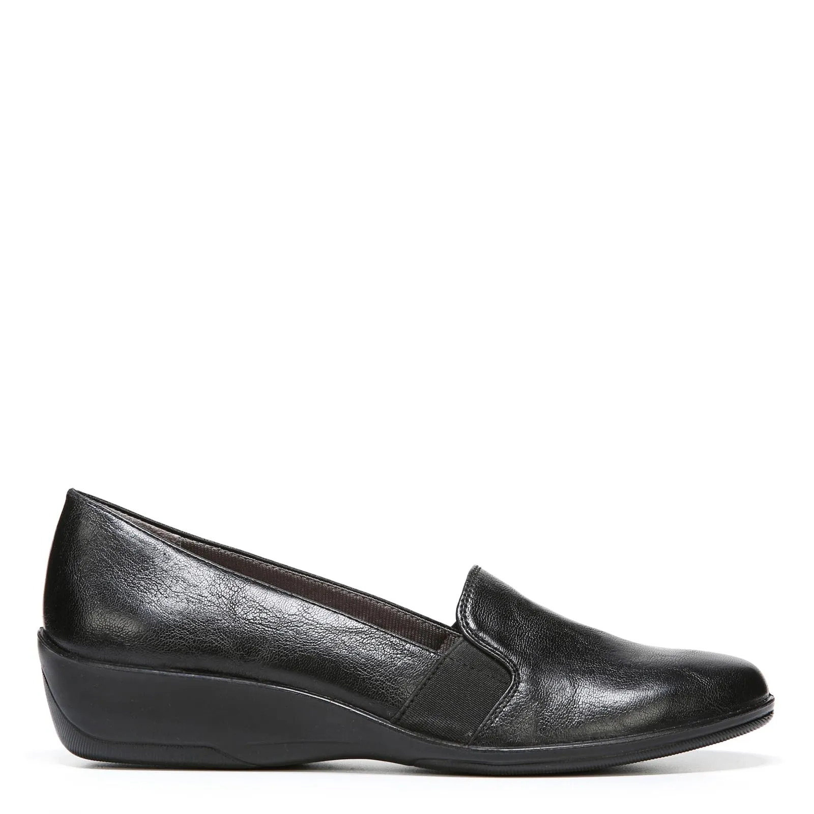 LifeStride womens Isabelle Loafer Flat, Black, 10 US