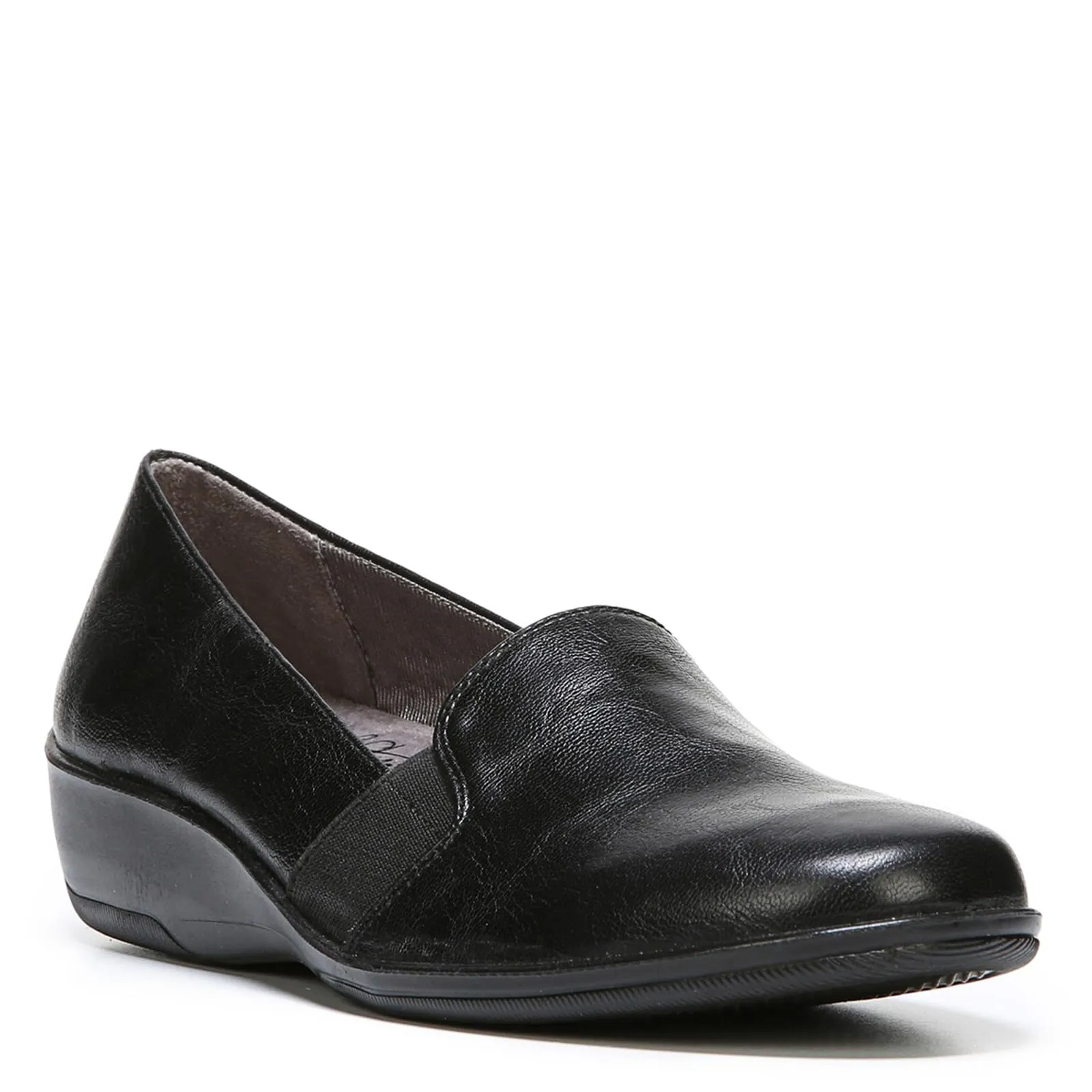 LifeStride womens Isabelle Loafer Flat, Black, 10 US