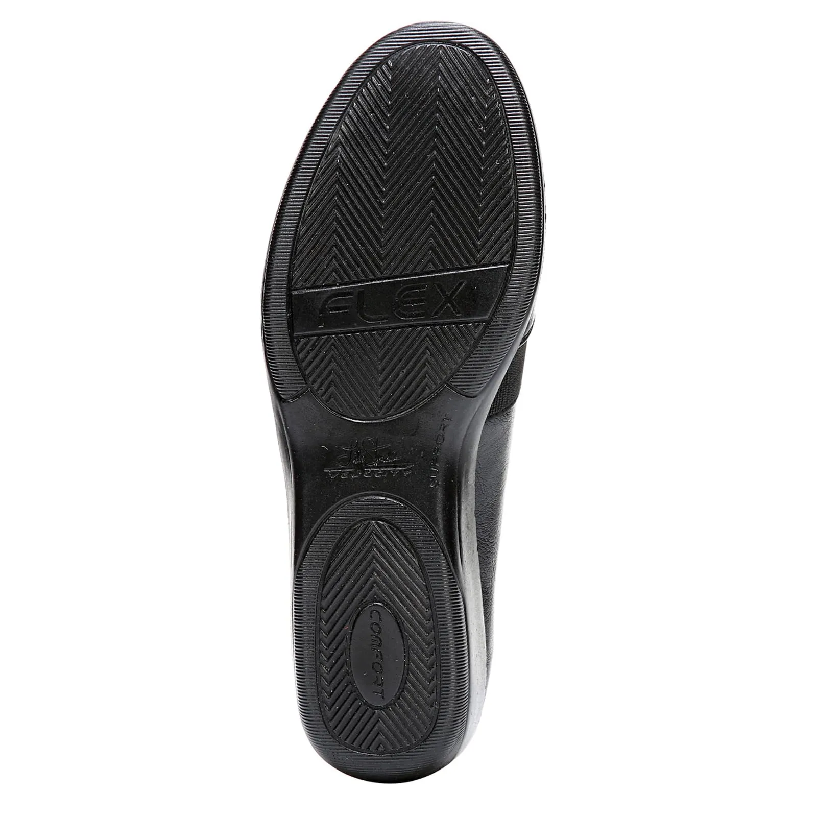 LifeStride womens Isabelle Loafer Flat, Black, 10 US