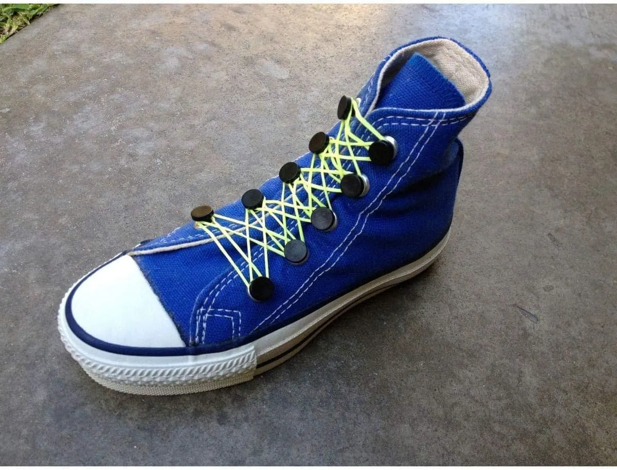 LINX Rainbow Rubber Band Footwear Accessory and Charms - The first shoe LOOM!
