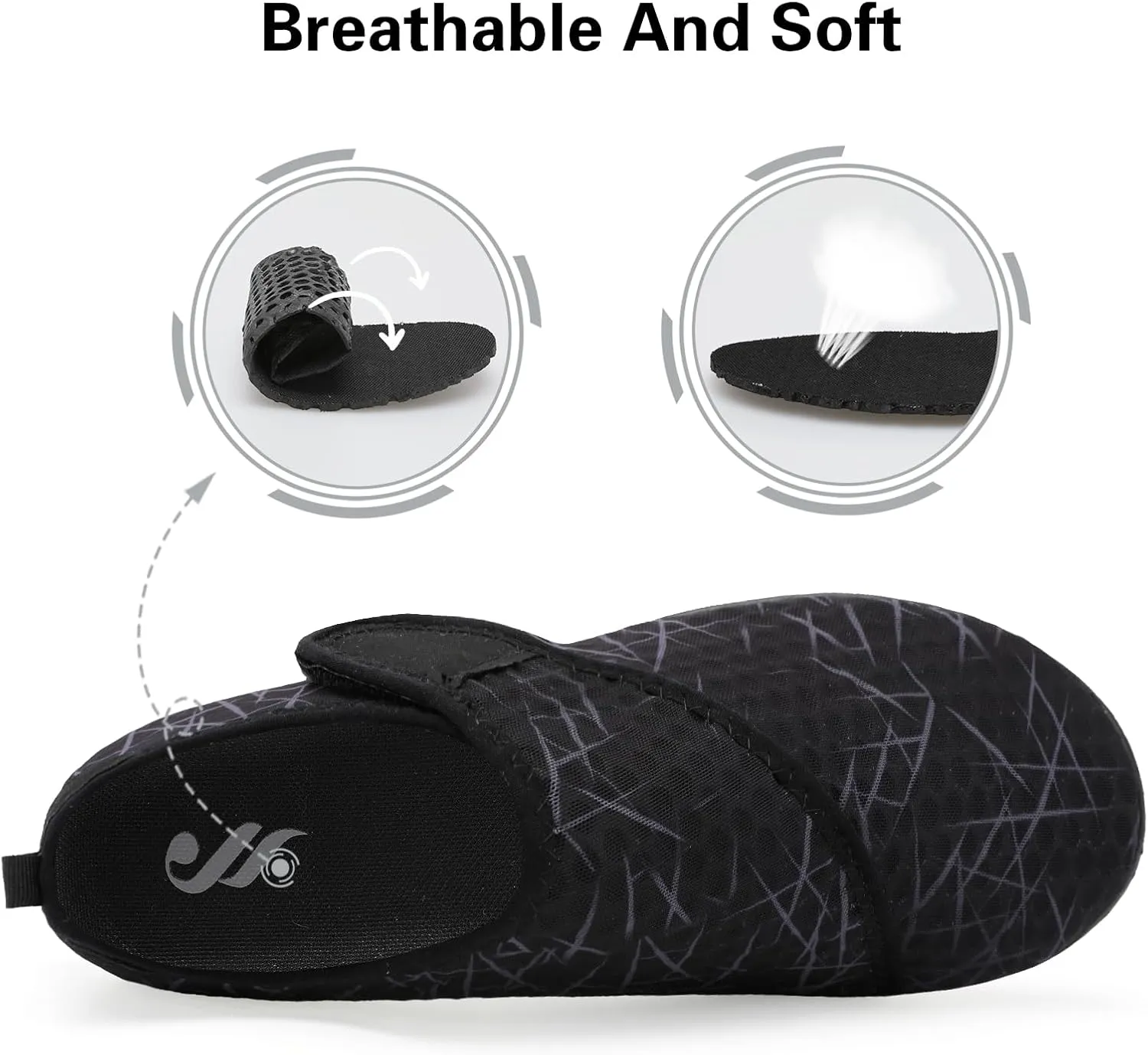 Lisdwde Women Men Water Shoes Quick Dry Breathable Aqua Sock Shoe for Summer Pool Swimming Beach Diving Walking