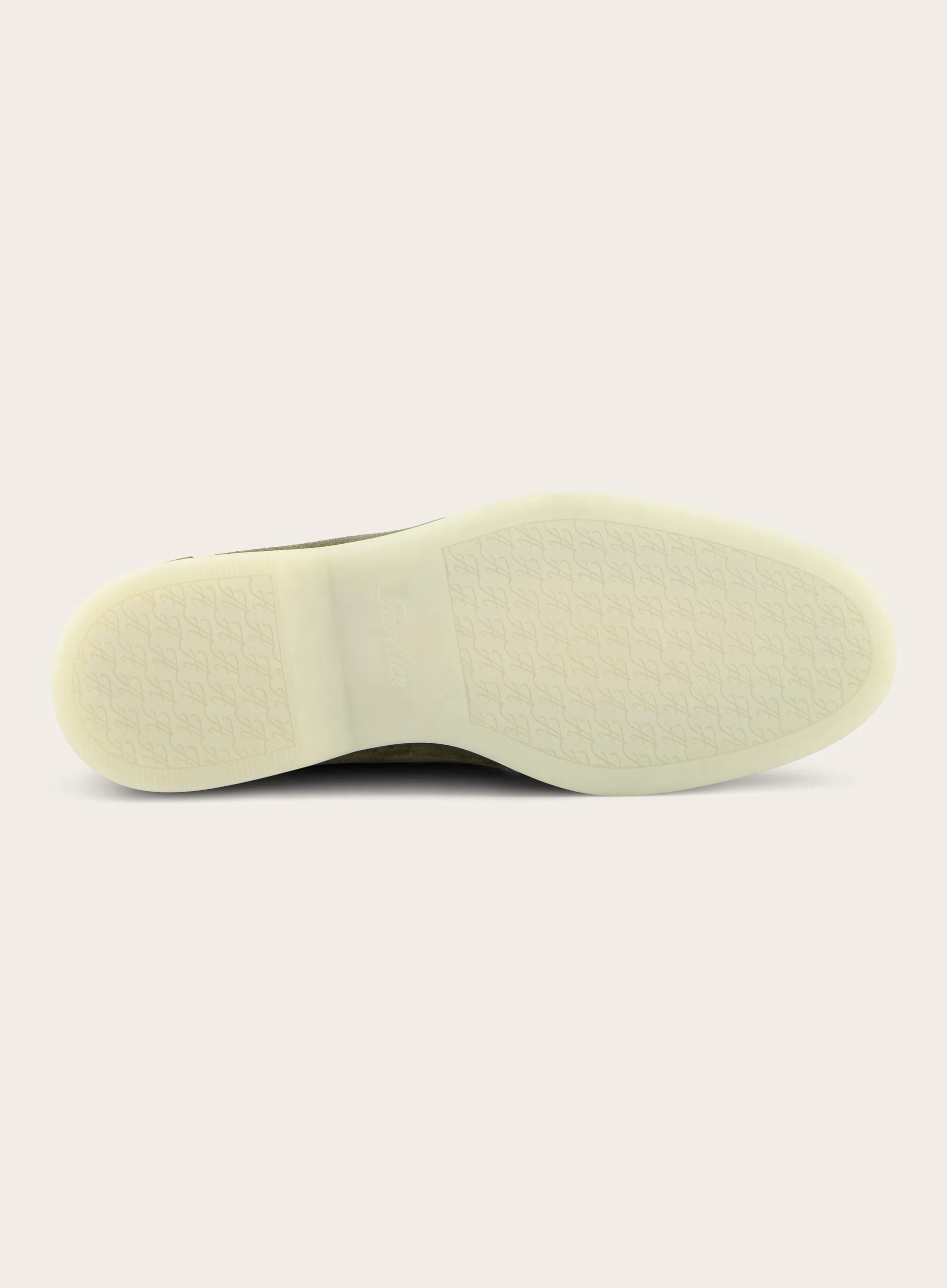 Loafers van suède