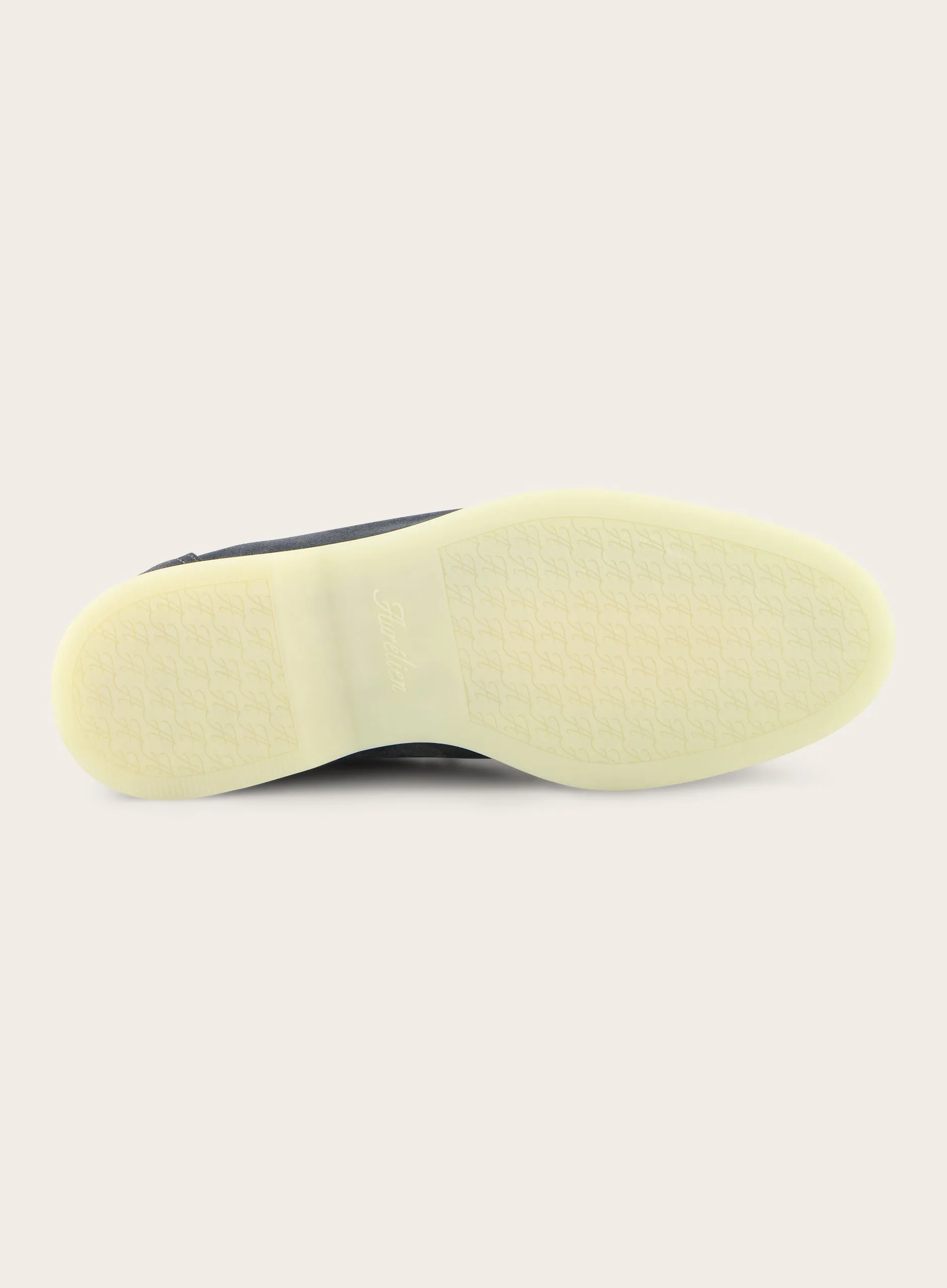 Loafers van suède