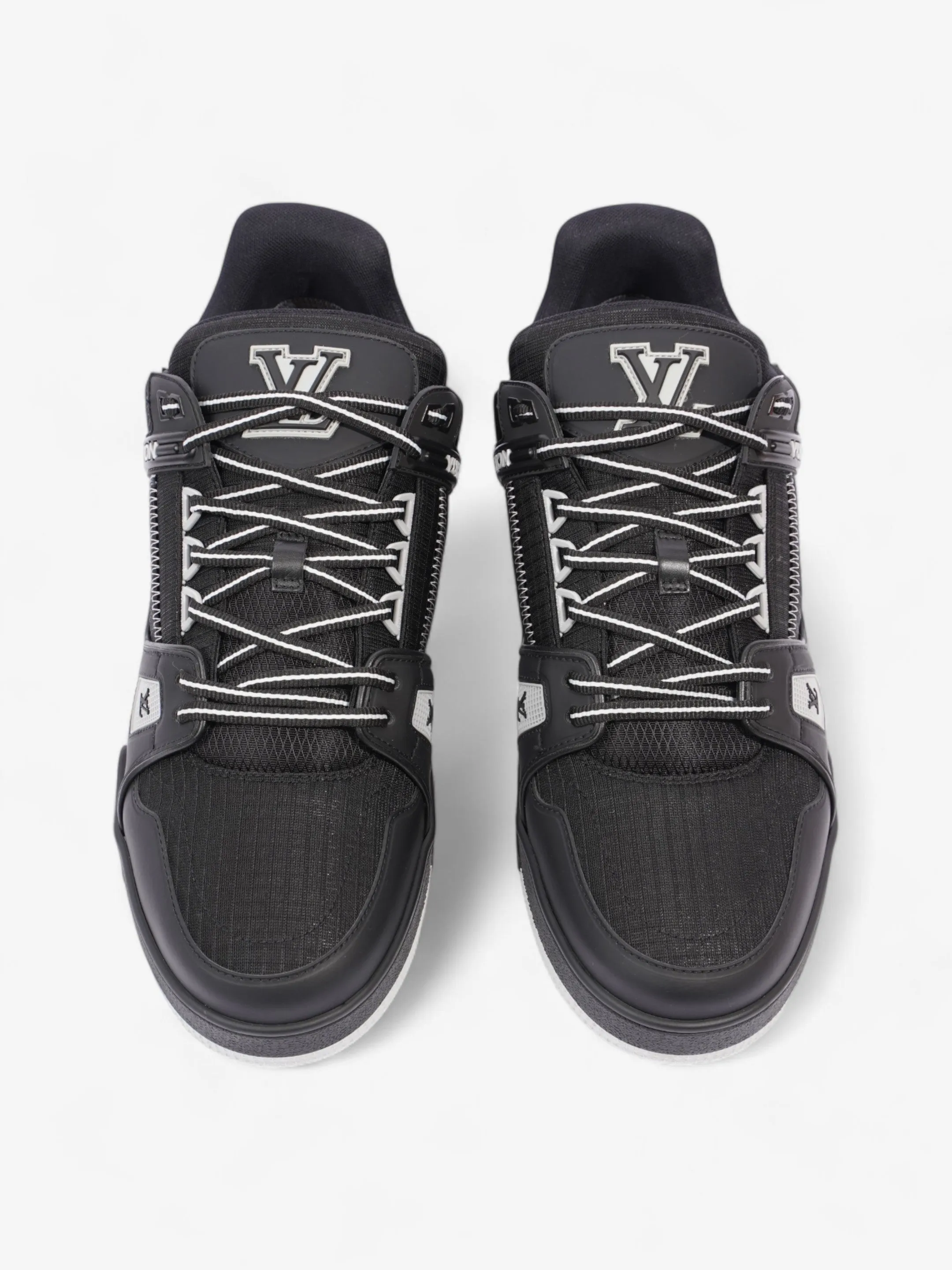 Louis Vuitton LV Trainer Sneakers Black / Grey Mesh EU 43 UK 9