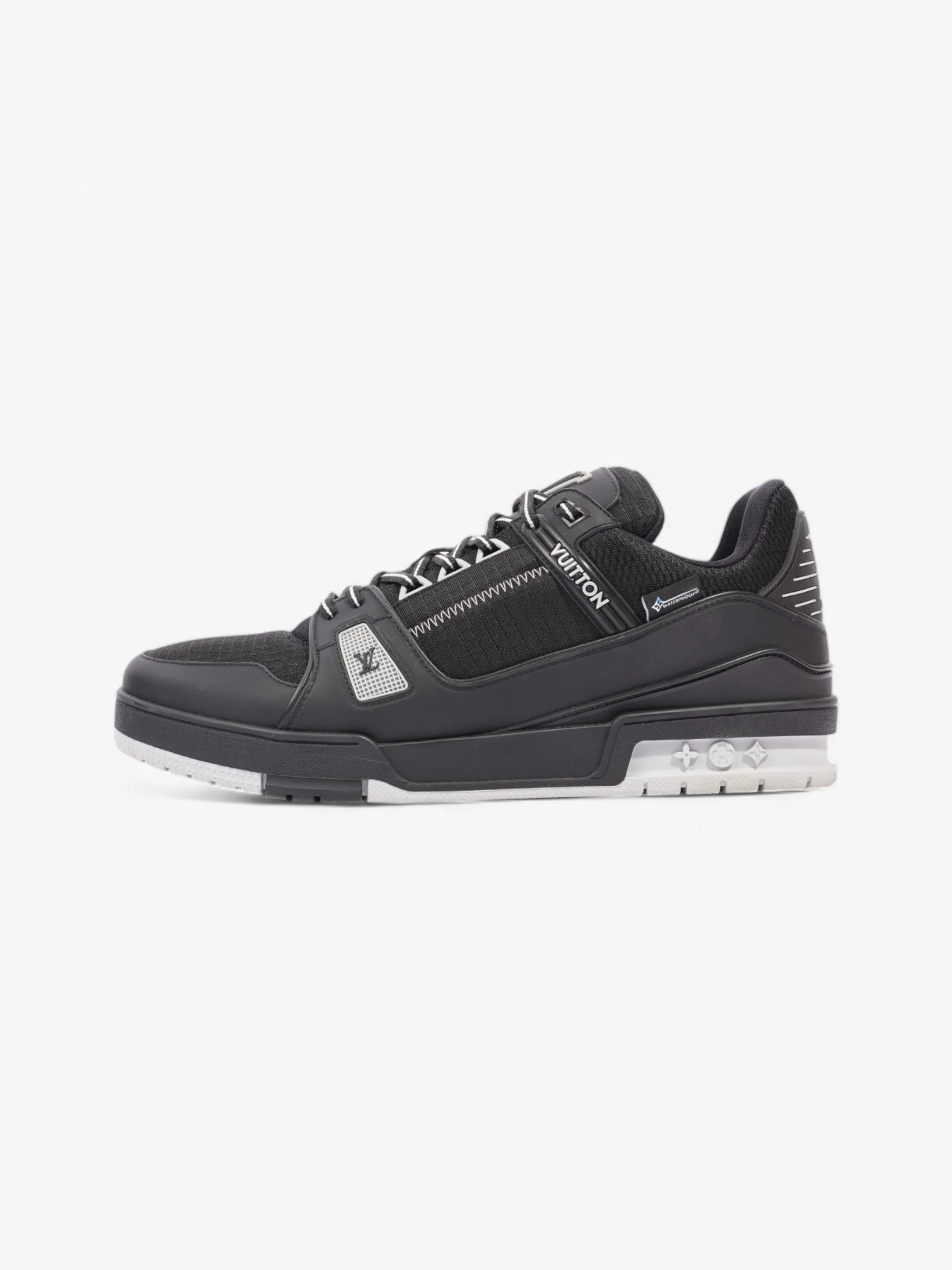 Louis Vuitton LV Trainer Sneakers Black / Grey Mesh EU 43 UK 9