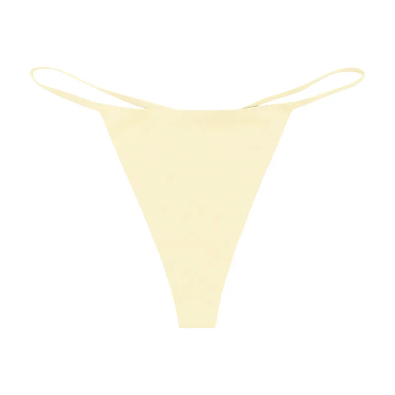 Low Rise Sexy Leopard Print Seamless One Cord Panties Thong